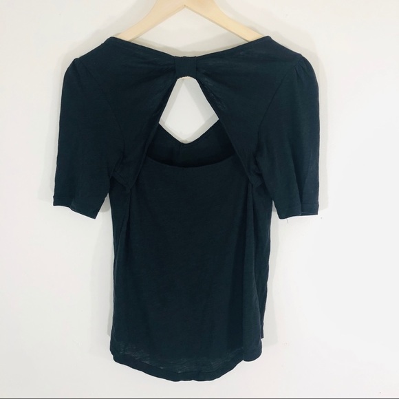 MEADOW Rue | Black Cutout Shirt XS - Picture 7 of 8